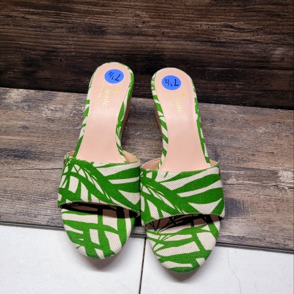 kate spade Shoes - Kate Spade Mileena wedge sandals 7.5 B NWOB